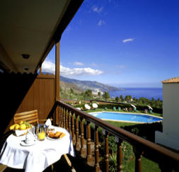 La Palma Parador balcony view