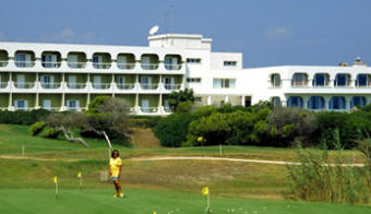 Parador El Saler and golf course view